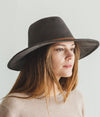 SUEDE VEGAN PANAMA HAT