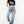 Kancan Mid Rise Distressed Straight Jeans