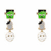 Halloween Prankenstein Trio Dangle Earring
