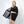 DIONA J TEXTURED JERSEY RELAXED FIT KIMONO ONE SIZE COLOR BLACK