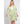 DIONA J FRONT ROPE FLOWER PRINT KIMONO ONE SIZE COLOR GREEN