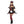 Dark Queen of Hearts 6 Pc Multicolor Mini Dress Women's Costume Set Size S/M
