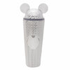 Diona J Cute Ear Tumbler With Straw And Lid Silver