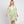 DIONA J FRONT ROPE FLOWER PRINT KIMONO ONE SIZE COLOR GREEN