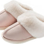 Indoor Winter Fur Shoes – Warm Cotton Slippers for Men & Women, Plush Furry Bedroom Slides, Cozy Non-Slip House Slippers
