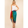 DIONA J FASHION MESH MULTI COLOR COVER UP KIMONO SHAWL ONE SIZE COLOR RED
