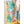 DIONA J HAND DRAWN WATERCOLOR TROPICAL LEAVES KIMONO ONE SIZE COLOR YELLOW