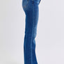 Judy Blue Full Size Run Mid-Rise Bootcut Jeans with Thermal Lining