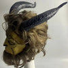 Brown haired beast Halloween mask alternate angle