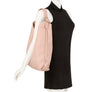 DIONA J SMOOTH SHOULDER HOBO BAG ONE SIZE COLOR BEIGE