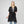 DIONA J PEARL DECO TRIM KIMONO W/DRAW STRIN ONE SIZE COLOR BLACK