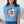 Diona J Mothers Day Cool Moms Club Graphic Tee Shirt Color Ash Light Blue Size M