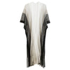 DIONA J TWO TONE LUREX KIMONO CARDIGAN ONE SIZE COLOR BLACK