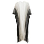 DIONA J TWO TONE LUREX KIMONO CARDIGAN ONE SIZE COLOR BLACK