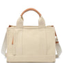 FASHION MINIMALIST DESIGN ALANA SATCHEL BAG COLOR NATURAL