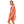 DIONA J TIE DYE FASHIONABLE KIMONO COVER UP CARDIGAN ONE SIZE COLOR RED