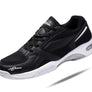 Men's High Arch Firm Support All-In-One Black Walking Shoes, Comfort & Performance Style