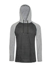 Raglan Long Sleeves Light Weight Hoodie