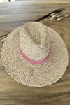 Braided Leaf Strap Embridery Straw Hat