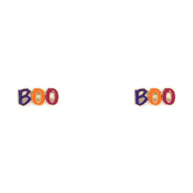 Halloween Boo Stud Earring