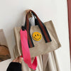 smile bucket cross bag- multi pocket Beige  OS