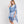 DIONA J TIE DYE PRINT KIMONO CARDIGAN ONE SIZE COLOR BLUE