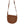 DIONA J LEATHER ADJUSTABLE STRAP SMOOTH CHIC CROSSBODY BAG COLOR TAUPE