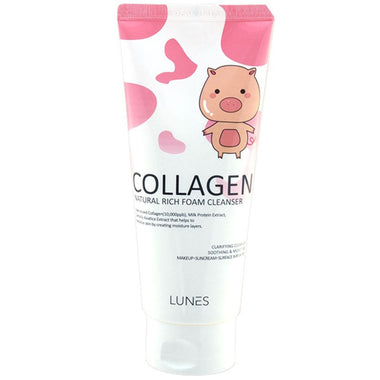 K BEAUTY KOREAN COSMETICS COLLAGEN NATURAL RICH FOAM CLEANSER