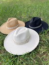 WIDE BRIM DANDY PANAMA HAT FOR WOMEN