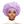 Bonnet Purple Satin Wide Edge Double Layer Women