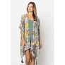DIONA J PAISLEY PRINT KIMONO ONE SIZE COLOR BEIGE