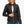 Snobbish PU Leather Biker Jacket with Side Zip Pockets