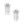 Fringe Silver Spooky Sparkle Ghost Chain Earrings
