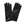 Black Satin Bow and Pearl Formal Gloves for Women