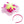 AKA Sorority Pink Green Ruffle Feather Fascinator