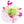 AKA Sorority Pink Green Ruffle Feather Fascinator