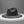 Fedora Gray with Black Leopard Print Hat
