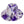 Fedora Purple and White Graffiti Tie Dye Hat