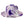 Fedora Purple and White Graffiti Tie Dye Hat