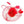 DST Red Flowers Derby Tilt Feather Fascinator