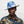 Fedora Blue Pink Yellow Tie Dye Fashion Hat for Women