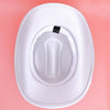 Cowboy Hat White Metallic Finish Fashion Hat