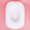 Cowboy Hat White Rhinestone Cowgirl Fashion Hat
