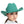 Cowboy Hat Green Felt Western Fashion Hat