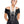 Pearl Necklace White Back Drape Set for Women