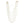 Pearlescent Cascade: 10-Strand Long Cream Necklace Set