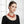 Red Glass Bead Woven Collar Bib Necklace