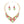 Crystal Necklace Pink Green Collar for Women