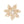 AKA Pointed Flower Pink Green Crystal Brooch