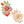 Brooch Rose Stoned Bloom Multicolor XL Pin Women